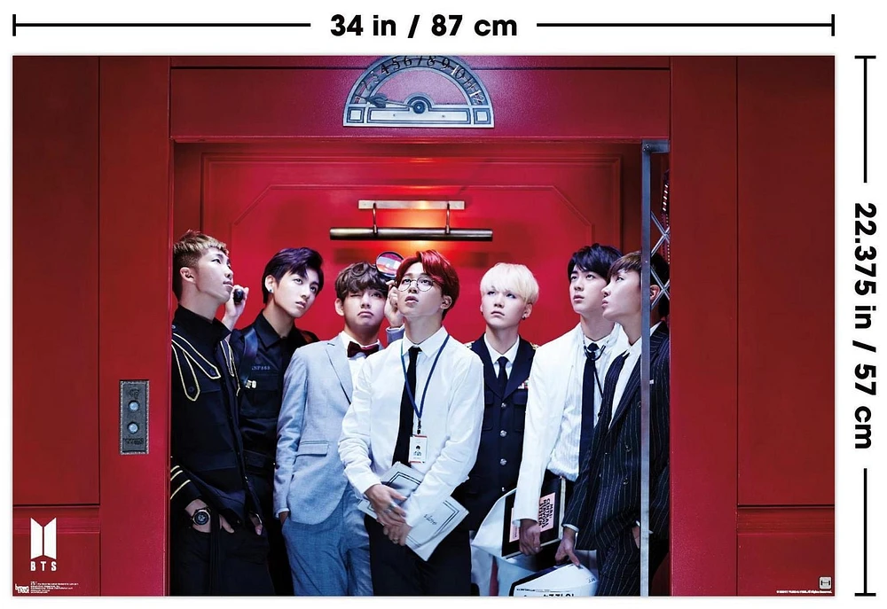 BTS - The Most Beautiful Moment in Life pt. 1 Wall Poster, 22.375" x 34"