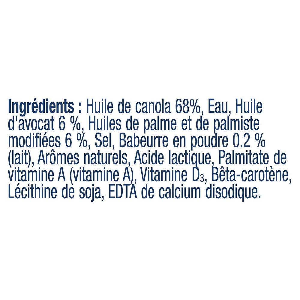 Margarine Becel à l'huile d'avocat 850g 850g