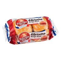 Le Fournée Dorée Burger Buns Brioché avec Sésame Brioche Burger Bun sesame