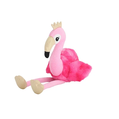 Façons de célébrer le jouet en peluche Flamingo de 7,5 pouces matériau polyester – rose et rose chaud