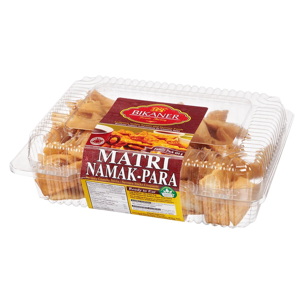 Bikaner Matri Namak Para Savoury Crunchy Sticks, 454 g