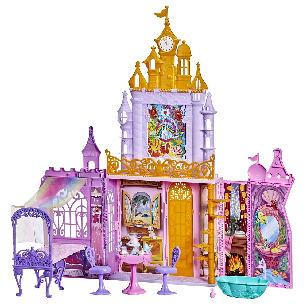 Disney Princess Fold 'n Go Celebration Castle, maison de poupée pliante