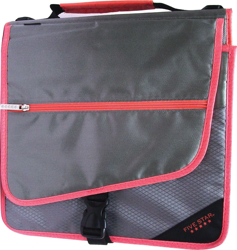 Five Star 2" Hybrid Zipper Binder