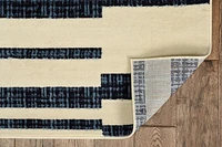 Tapis Capri Leslie os & bleu de 6 pi 5 po x 9 pi 3 po