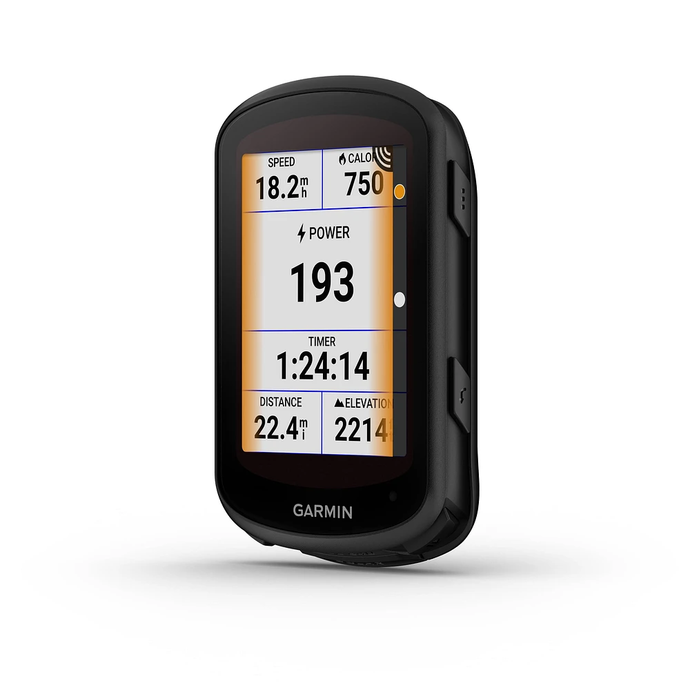 Garmin Edge® 840 Solar Performance 32GB GPS Vélo/Ordinateur de vélo avec cartographie - Appareil uniquement – Noir