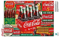 Buffalo Games Le puzzle Americana Coca-Cola Evergreen en 500 pièces