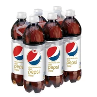 Caffeine Free Diet Pepsi Cola, 710mL Bottles, 6 Pack, 6x710mL