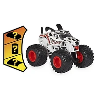 Monster Jam, Monster truck Monster Mutt Dalmatian officiel, véhicule en métal moulé, échelle 1:64