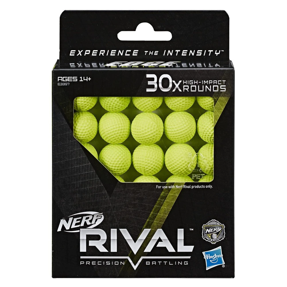 Recharge de 30 balles Nerf Rival officielles Série Edge