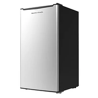 Hamilton Beach réfrigérateur compact de 3,3 pied cubes, Aspect inox Réfrigérateur Compact de 3,3 pied cubes
