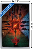 Netflix Stranger Things: Season 4 - Group Teaser One Sheet Wall Poster, 22.375" x 34"