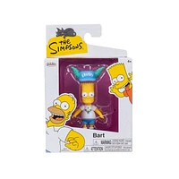 Les Simpson – Figurine Bart de 2,5 pouces avec Chapeau de Krusty