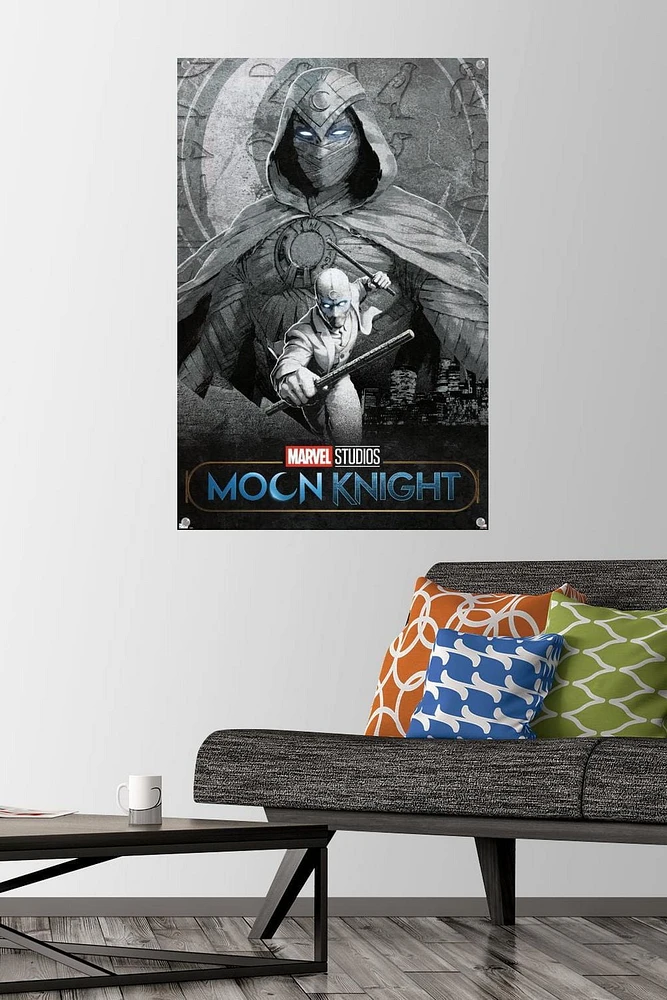 Marvel Moon Knight - Teaser Wall Poster, 22.375" x 34"