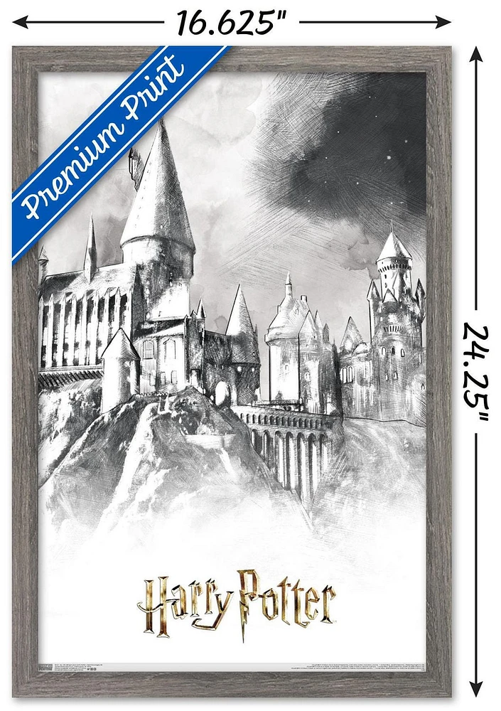 Le monde des sorciers : Harry Potter - Poudlard illustré