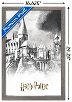 Le monde des sorciers : Harry Potter - Poudlard illustré