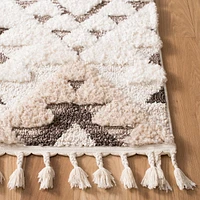 Safavieh Moroccan Tassel Larry Tapis Géométrique Shag