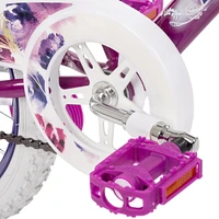 Sea Star de Huffy, 16 pouces, vélo pour filles avec roues d'entraînement, violet 4-6 ans