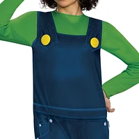 Super Mario Bros. Luigi Elevated Classic Adult Costume