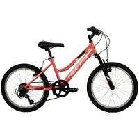 Huffy Rock Creek 20-inch Girls’ 6-speed Mountain Bike, Pink, 5-9 years old