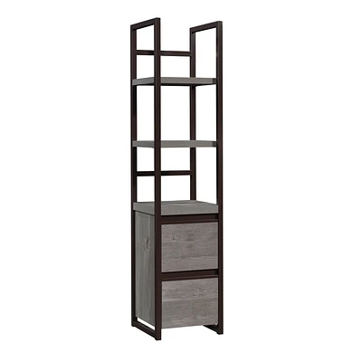 Sauder La Collection Manhattan Gate Tour de rangement, Finition Mystic Oak, 429253