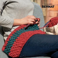 Bernat® Blanket Stripes™ Yarn, Polyester #6 Super Bulky, 10.5oz/300g, 220 Yards