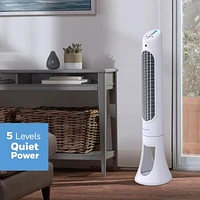 Ventilateur tour de 101 cm pièce entière QuietSetᴹᴰ 5 HYF260WC Honeywell
