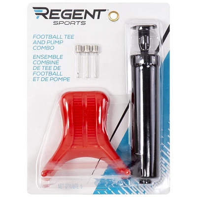 ENSEMBLE COMBINE DE TEE DE FOOTBALL ET POMPE