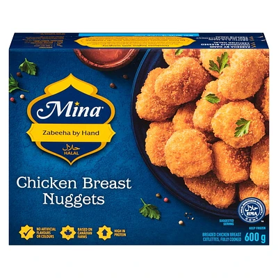 Mina Halal Chicken Breast Nuggets, 600 g