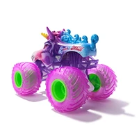 Monster Jam, Monster truck Sparkle Smash officiel, véhicule en métal moulé, échelle 1:64, Jouets pour garçons à partir de 3 ans