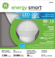 Lampe à DEL PAR38 GE 18 W – paquet de 1