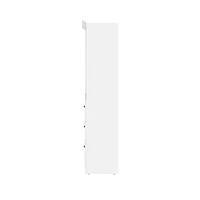 Bestar Versatile 86W Closet Organization System with Drawers in white