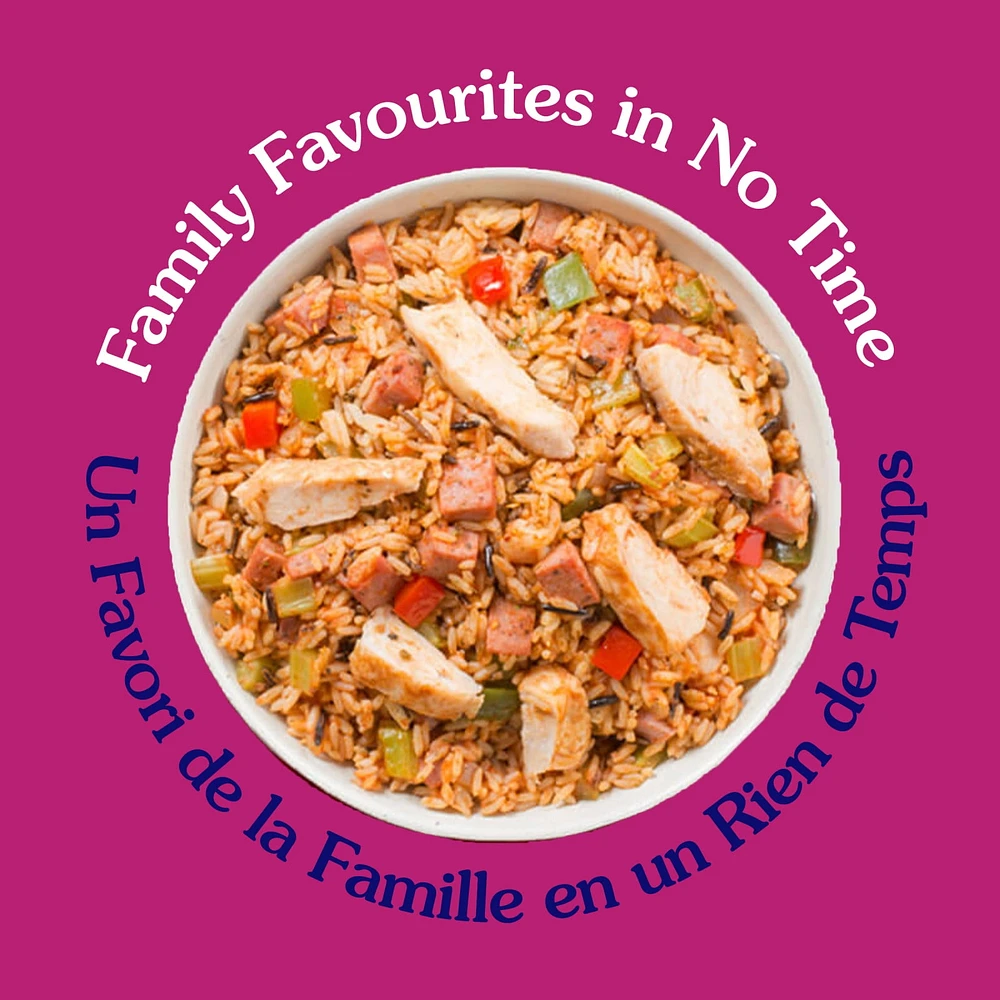 BEN'S ORIGINAL FAST & FANCY Homestyle Chicken Flavour & Wild Rice, 132g pouch, Perfect Every Time™