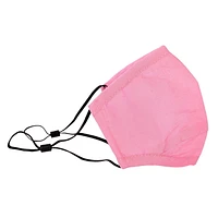 Set of 2 Reusable Cotton Face Masks for Kids, 3 Layer Cotton Face Mask