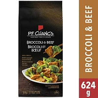 P.F. Chang’s HOME MENU™ Broccoli & Beef - Frozen and Ready in Minutes - No Artificial Flavours, Colours, or Preservatives - Restaurant-Inspired Flavours at Home - 624G Meals, Beef & Broccoli
