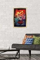 Netflix Stranger Things - Trois saisons une feuille
