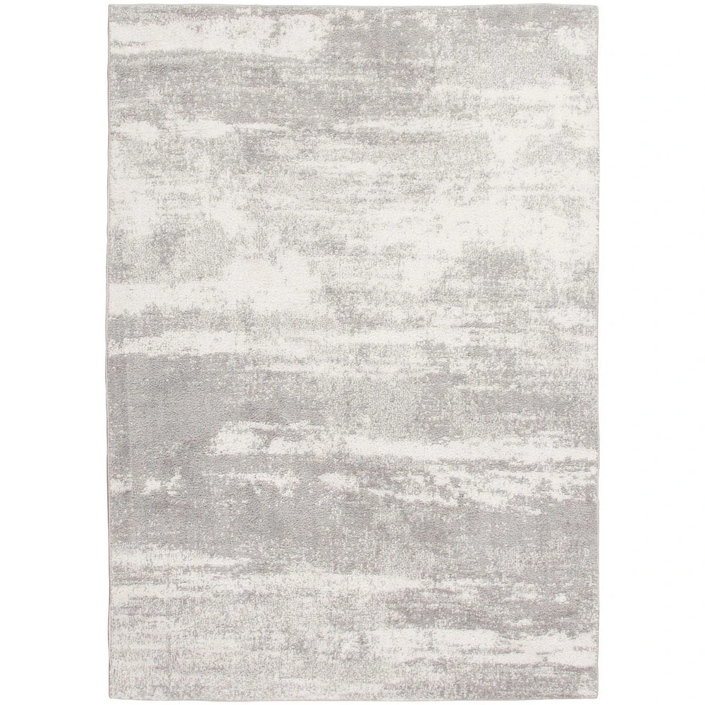 Tapis lavable en machine gris Stratosphere Rug Ease