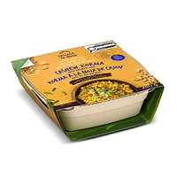 Passage to India - Bol de curry de légumes Korma aux noix de cajou (280g) Délicieusement rapide: un curry indien authentique végétarien en 90 secondes