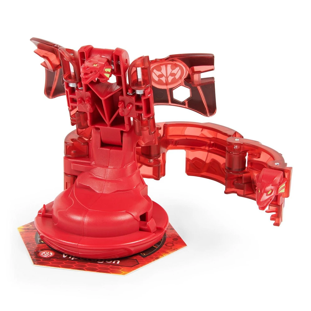 Bakugan Geogan Deka, Viperagon, Figurine transformable géante à collectionner, pour les enfants à partir de 6 ans
