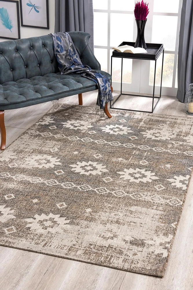 Tapis de passage abstrait moderne de la collection Vista de Rug Branch