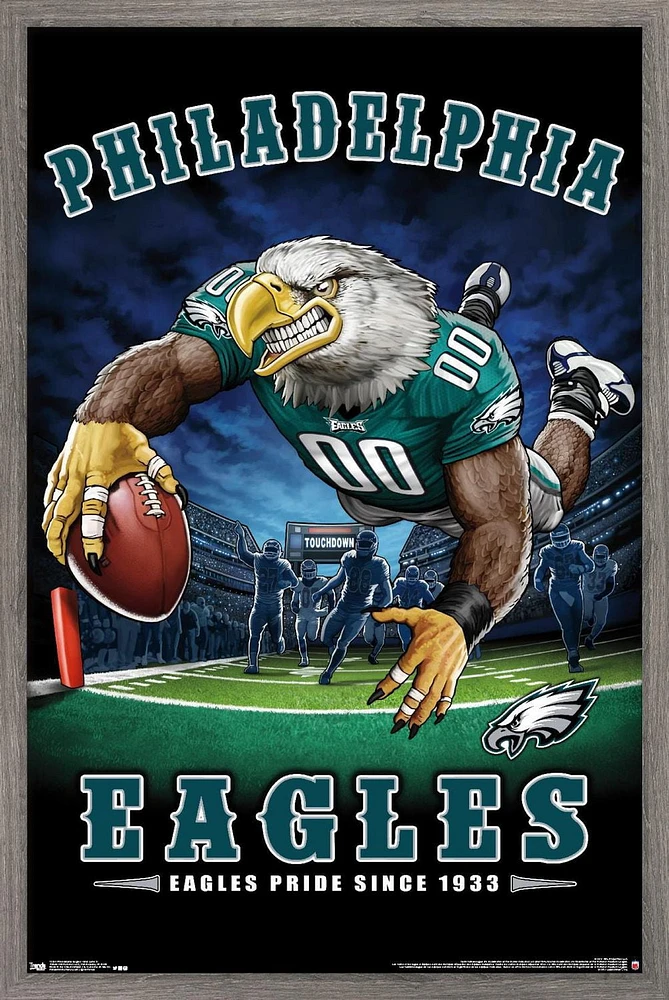 NFL Philadelphia Eagles - End Zone 17 Wall Poster, 22.375" x 34"