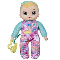 Baby Alive Soft 'n Cute, cheveux blonds, première poupée de bébé, lavable au corps souple, 28 cm, pour jeunes enfants, dès 18 mois, jouet de dentition
