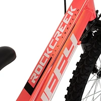 Huffy Rock Creek 20-inch Girls’ 6-speed Mountain Bike, Pink, 5-9 years old