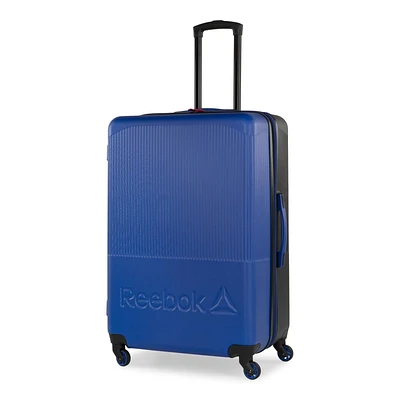 Reebok's 28" Hardside Checked Luggage offers a perfect blend of durability and style.