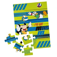 Mickey Mouse 24-Piece Jigsaw Puzzle for Kids Ages 4 and up