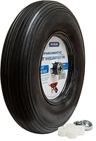 HI-RUN wheelbarrow tire with universal bearing kit and grease fitting