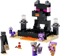 LEGO Minecraft The End Arena, Ender Dragon Battle Set 21242, Multiplayer Set Includes Mobs, Shulker and Enderman, Minecraft Gift and Educational Holiday Toy for Kids, Boys and Girls, Includes 252 Pieces, Ages 8+