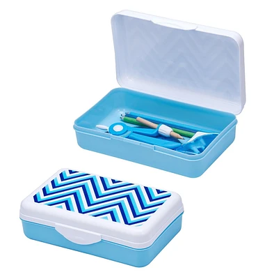 C'est un étui à crayons académique, Chevron