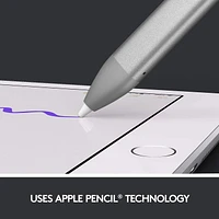 Logitech Crayon Digital Pencil for all iPads (2018 releases and later) - Mid-Gray