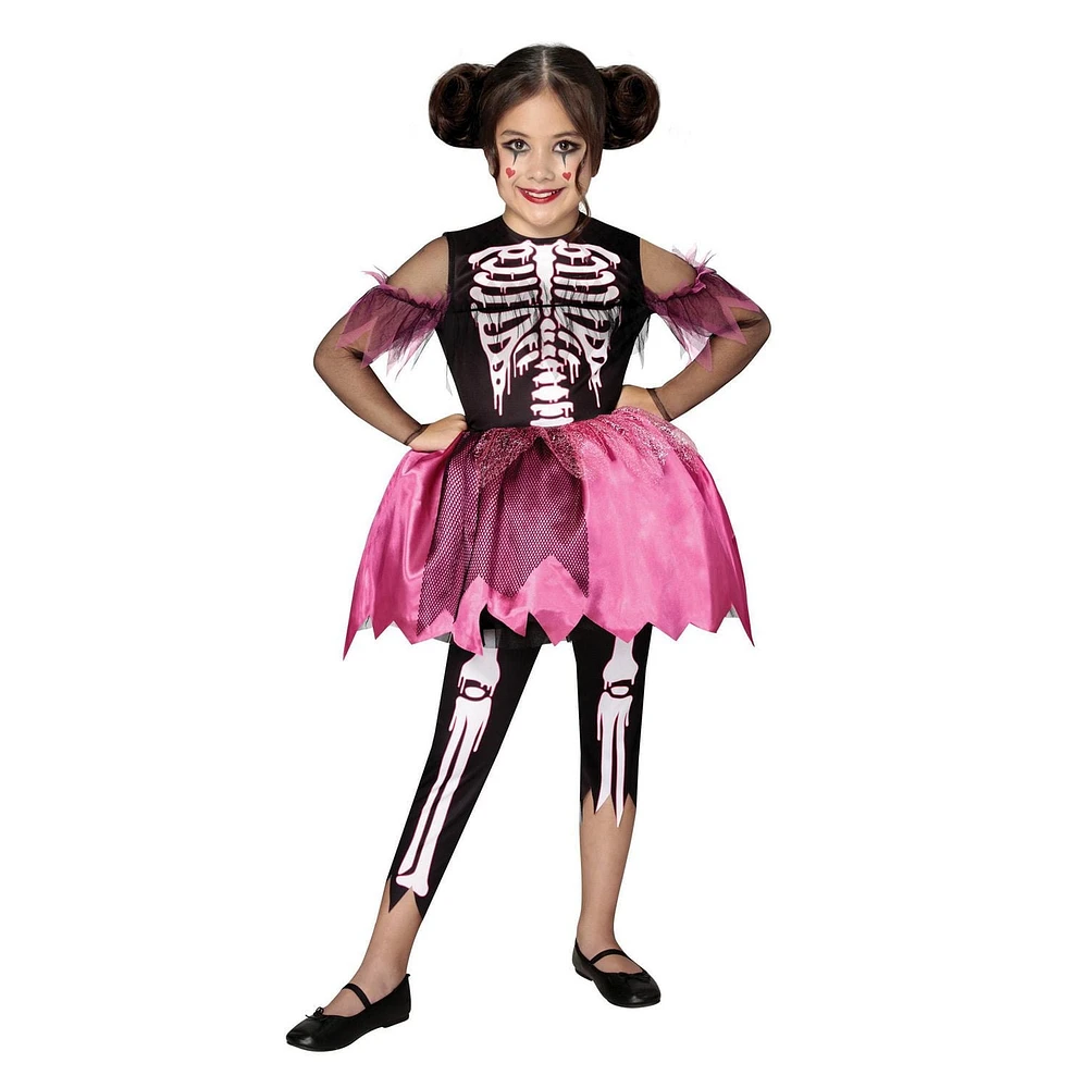 PARTYHOLIC PUNKY SKELEQUEEN COSTUME (MEDIUM)