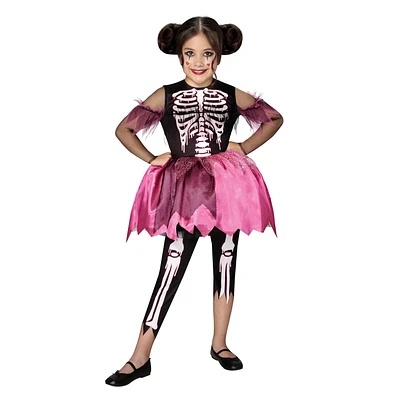 PARTYHOLIC PUNKY SKELEQUEEN COSTUME (MEDIUM)